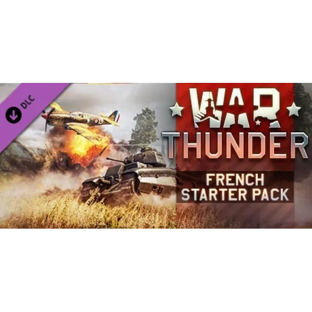 War Thunder - French Starter Pack DLC AUTODELIVERY STEAM РОССИЯ