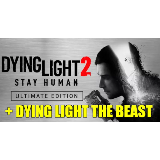 DYING LIGHT 2 ULTIMATE・ВСЕ DLC+DL THE BEAST・STEAM・60 ДН