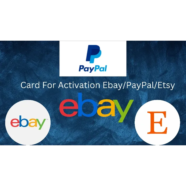 💶Card For eBay/Etsy/Github⚡️Europe/UK Activation✅