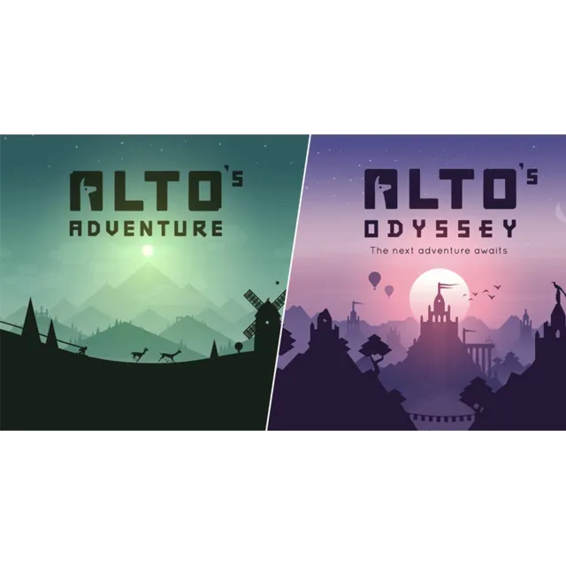 ⚡️ Alto's Adventure + Odyssey iPhone ios iPad Appstore