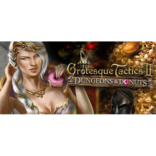 Grotesque Tactics 2 – Dungeons and Donuts STEAM KEY ROW