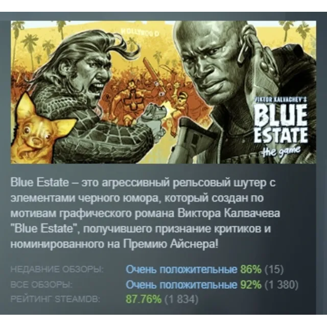 Blue Estate The Game АВТОДОСТАВКА STEAM GLOBAL МГНОВЕННО ЛИЦЕНЗИЯ