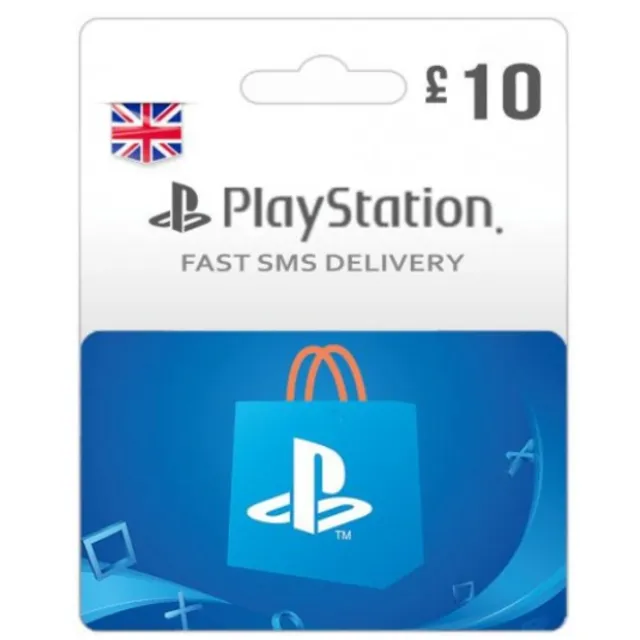Playstation Network PSN £10 (UK) - без комиссии