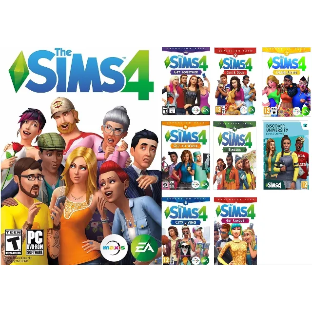 The Sims 4 + 10 дополнений (8 основные ) ОНЛАЙН