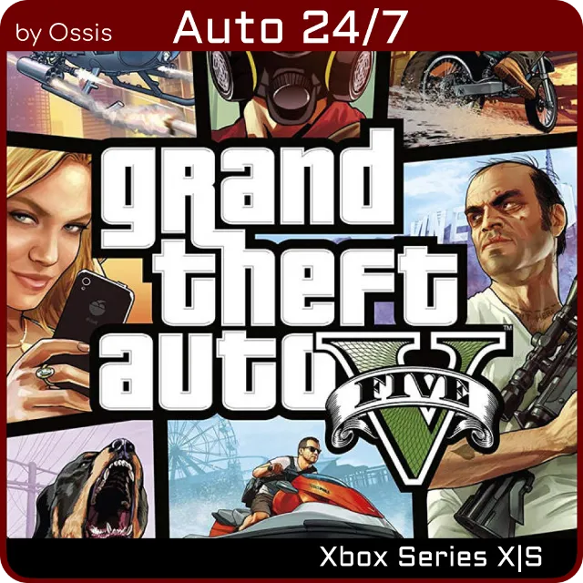 24/7 XBOX Grand Theft Auto 5 (Xbox Series X|S)