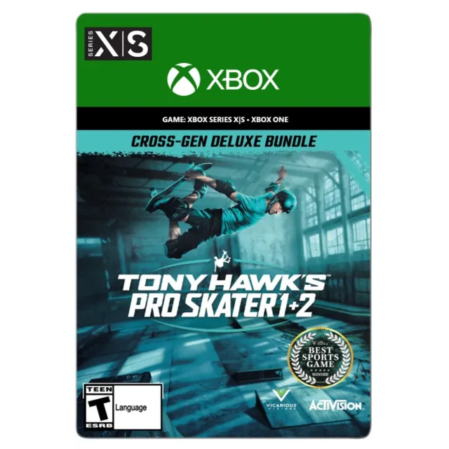 🎮TONY HAWK'S PRO SKATER 1,2 CROSS-GEN DELUXE XBOX🔑KEY