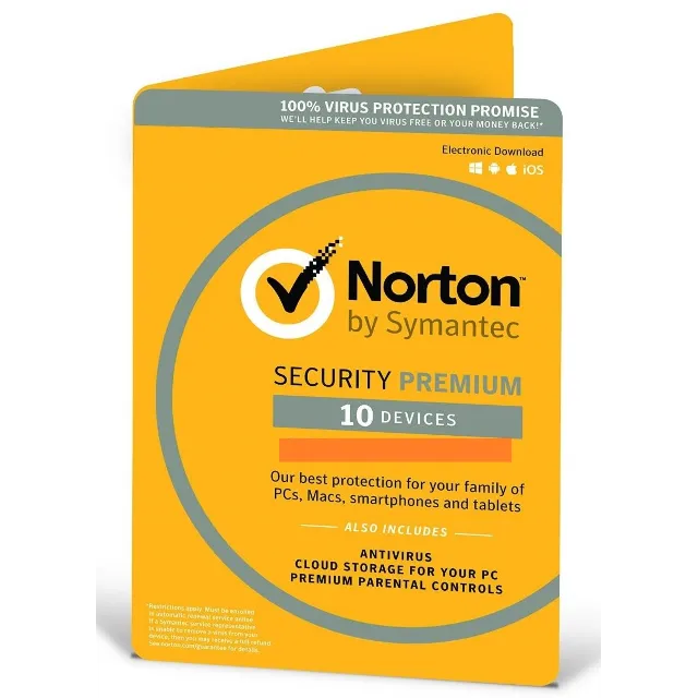 Norton Sec Premium 90 дней неактив 10 ключей