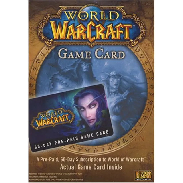 World of Warcraft 60 Days Time Card RU/EU