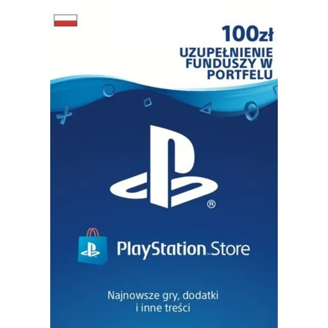 PlayStation Network пополнение на 100 PLN (PL) -%