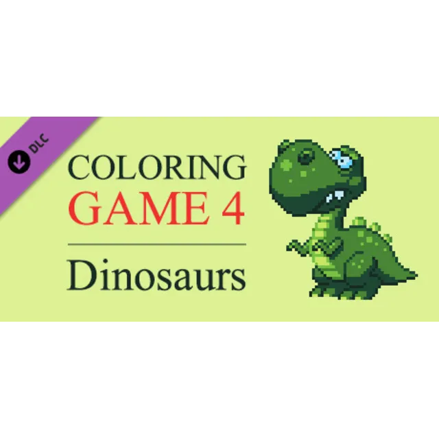 Coloring Game 4 - Dinosaurs DLC АВТОДОСТАВКА STEAM РОССИЯ