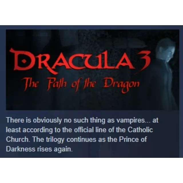 Dracula 3: The Path of the Dragon АВТОДОСТАВКА STEAM GLOBAL МГНОВЕННО ЛИЦЕНЗИЯ