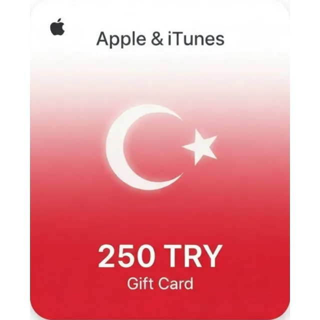 🍎 iTunes Gift Card (Турция) 250 TRY