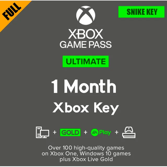 🔑 Xbox Game Pass ULTIMATE 1 Месяц ✅