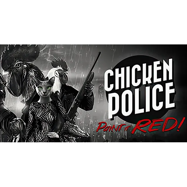 Chicken Police - Paint it RED! ✔️STEAM Аккаунт