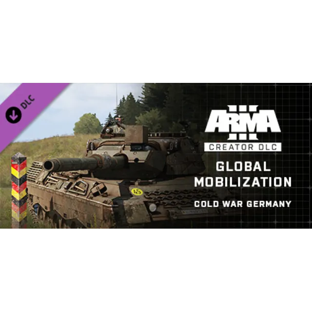 Arma 3 Creator DLC Global Mobilization Cold War Germany АВТОДОСТАВКА STEAM РОССИЯ