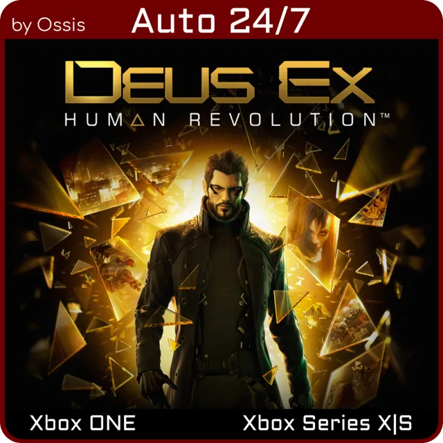 24/7 XBOX DEUS EX HUMAN REVOLUTION