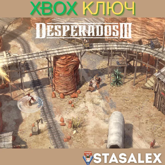 DESPERADOS III  XBOX ONE &amp; SERIES X|S🔑КЛЮЧ