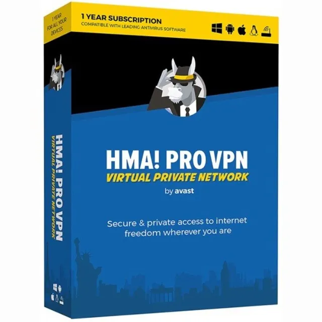 HMA Pro VPN Key🔑(1 Year / Unlimited Devices) Hidemyass