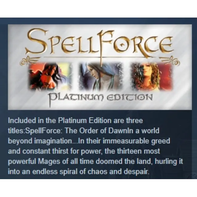 SpellForce Platinum Edition АВТОДОСТАВКА STEAM GLOBAL МГНОВЕННО ЛИЦЕНЗИЯ