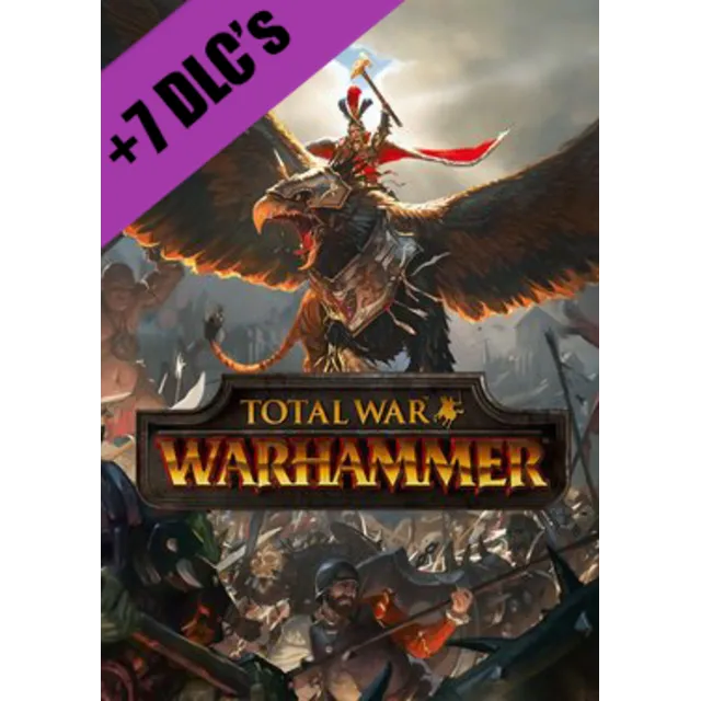 Total War: Warhammer +7 DLC's (Epic Games) Region Free