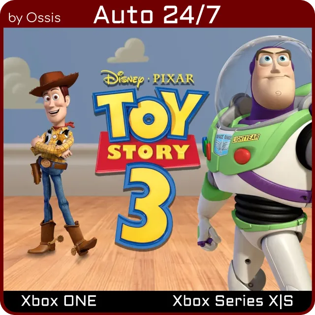 24/7 XBOX Toy Story 3