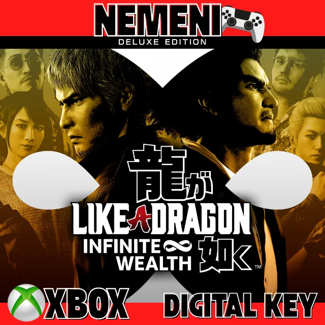 Like a Dragon: Infinite Wealth Deluxe XBOX X/S+PC КЛЮЧ
