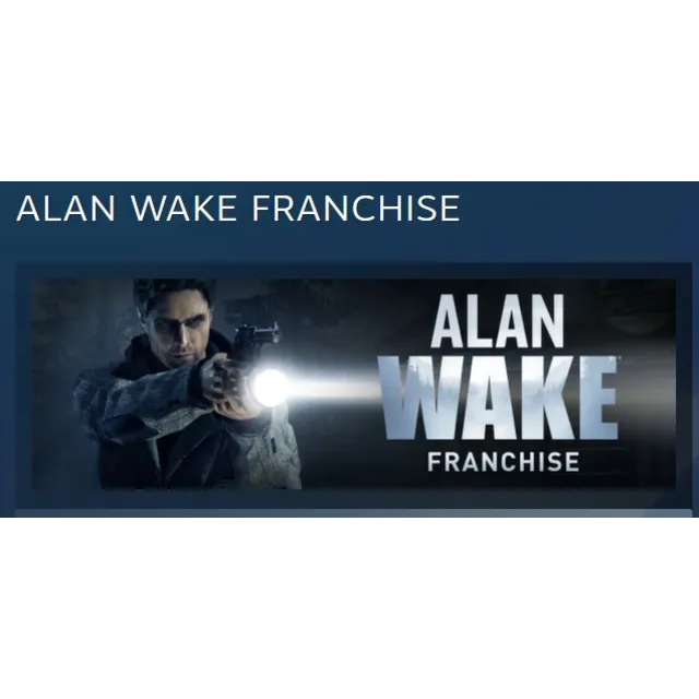 Alan Wake Franchise АВТОДОСТАВКА STEAM GLOBAL МГНОВЕННО ЛИЦЕНЗИЯ