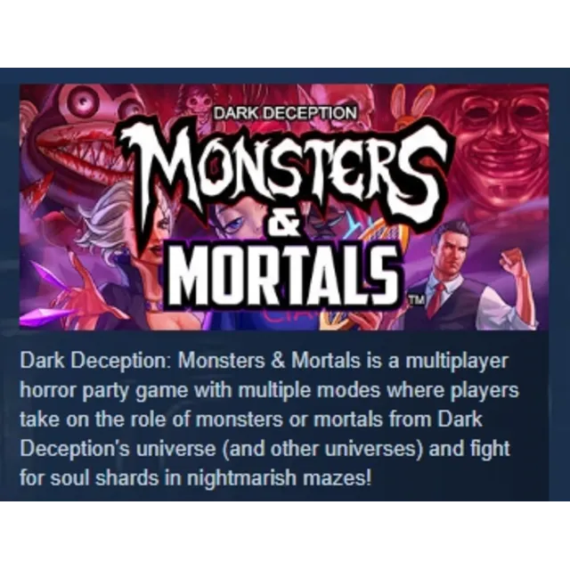 Dark Deception: Monsters &amp; Mortals АВТОДОСТАВКА STEAM GLOBAL МГНОВЕННО ЛИЦЕНЗИЯ
