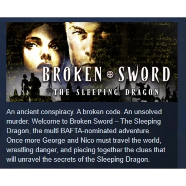 Broken Sword 3 the Sleeping Dragon (2003) АВТОДОСТАВКА STEAM GLOBAL МГНОВЕННО ЛИЦЕНЗИ