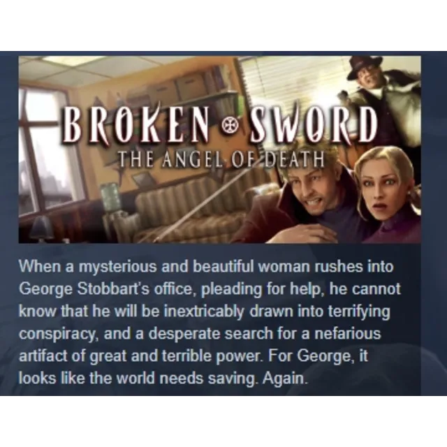 Broken Sword 4 - the Angel of Death (2006) АВТОДОСТАВКА STEAM GLOBAL МГНОВЕННО ЛИЦЕНЗ
