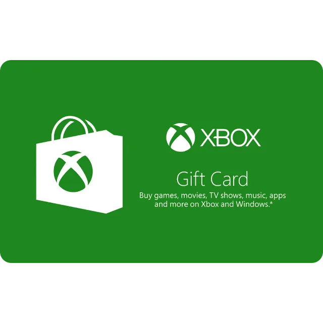 Xbox Store Gift Card (США) 15 - 50