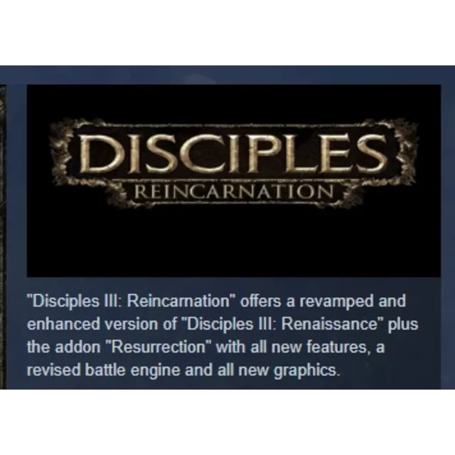 Disciples III: Reincarnation АВТОДОСТАВКА STEAM GLOBAL МГНОВЕННО ЛИЦЕНЗИЯ