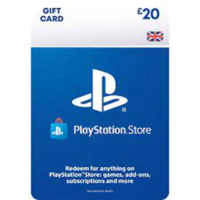 Карта PlayStation Network (PSN) - 20 фунтов (UK GBP)