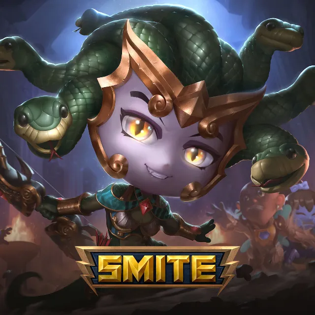 SMITE Snakey Chibi Medusa Skin ключ ✅ REGION FREE 💥🌐