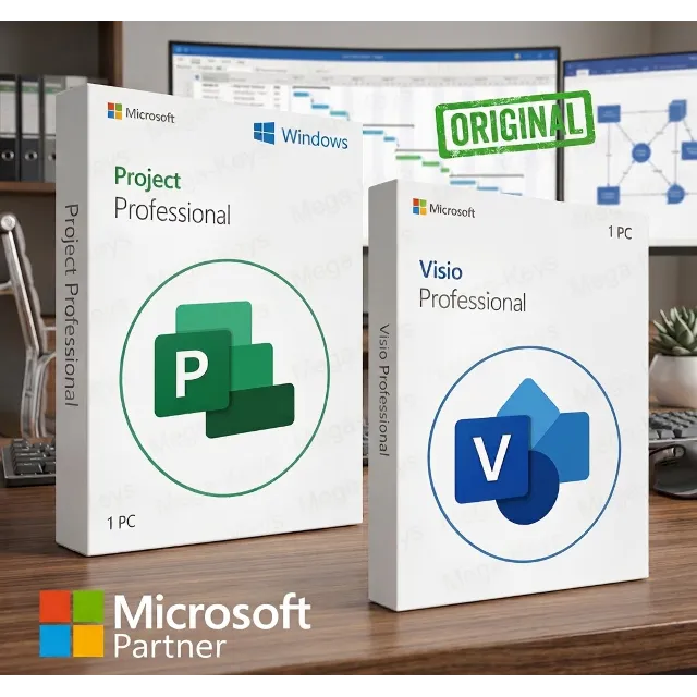 MS VISIO/PROJECT ✅ Партнер Microsoft | Чек ФЗ | Купить лицензионный ключ
