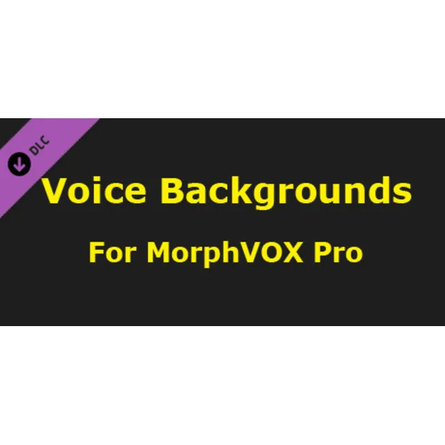 MorphVOX Pro - Voice Backgrounds АВТОДОСТАВКА STEAM РОССИЯ