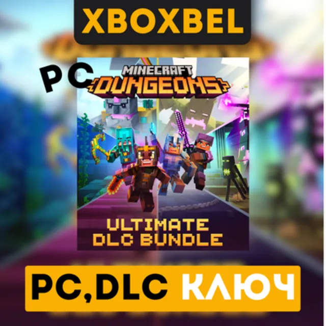 Minecraft Dungeons Ultimate DLC Bun GLOBAL Windows  key