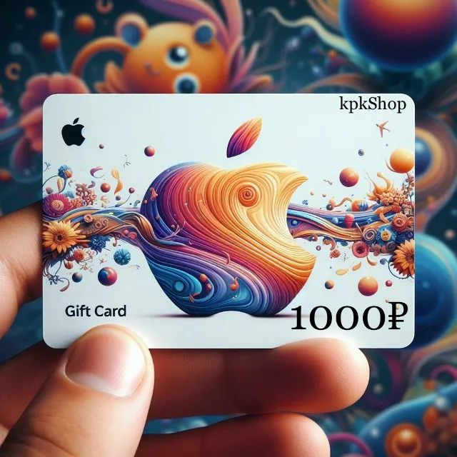 🎟📱Подарочная карта Apple на 1000руб (AppStore,iTunes)