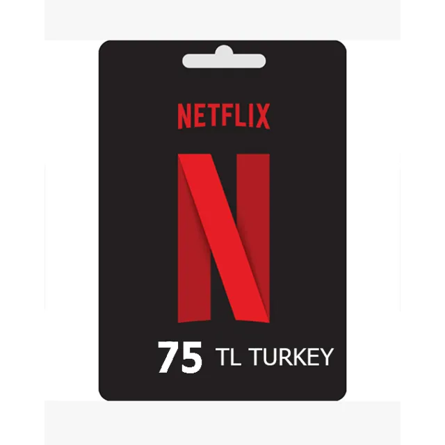 NETFLIX 75 TL ПОДАРОЧНАЯ КАРТА ТУРЦИЯ🇹🇷🔥Без Комиссии