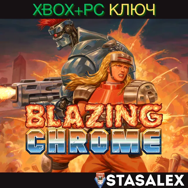 BLAZING CHROME XBOX ONE &amp; SERIES X|S &amp; PC🔑КЛЮЧ
