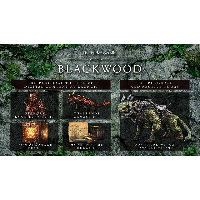 ✅The Elder Scrolls Online Collection Blackwood CE XBOX