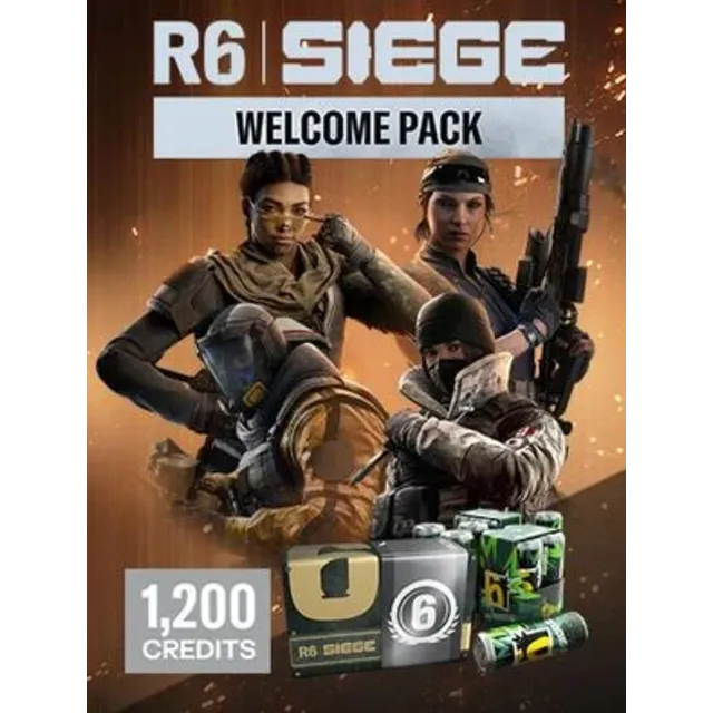 🟥PC🟥 Rainbow Six Siege Welcome Pack + 1200 R6 CREDITS