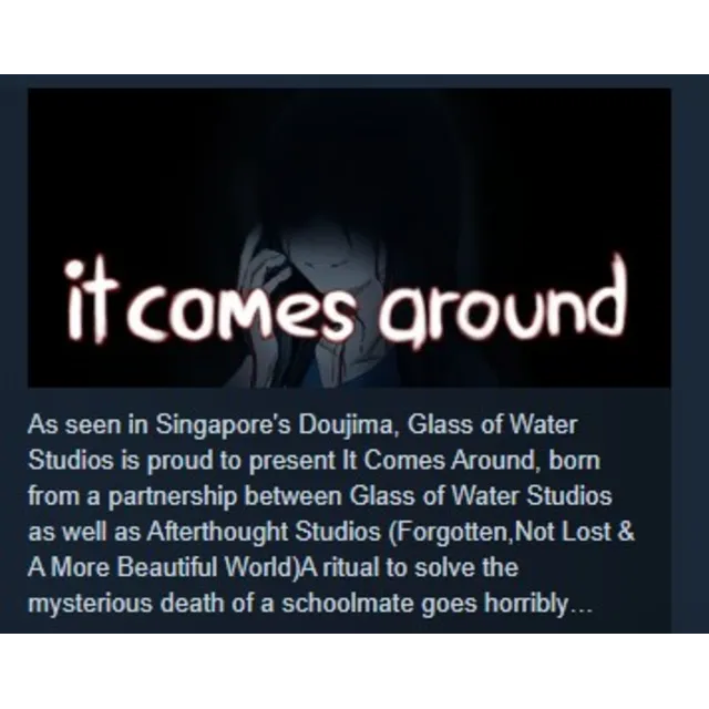 It Comes Around - A Kinetic Novel STEAM KEY REGION GLOBAL+РОССИЯ ЛИЦЕНЗИЯ