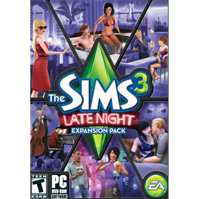 The Sims 3 В сумерках Late night Orgin DLC Region free