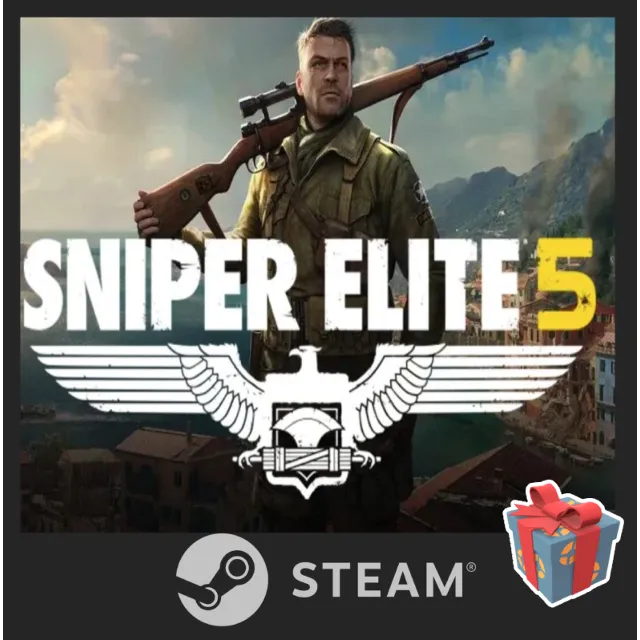 Sniper Elite 5 [STEAM] Лицензия | Навсегда + ПОДАРОК🎁