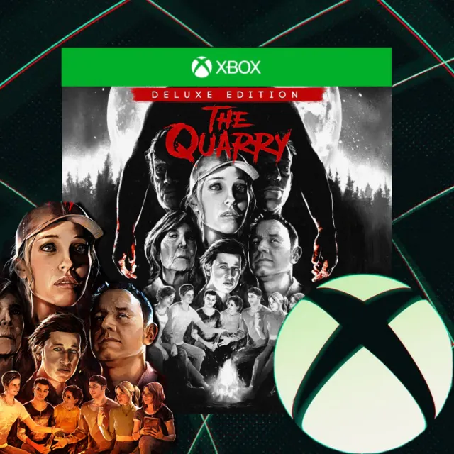 THE QUARRY DELUXE EDITION XBOX ONE &amp; XBOX SERIES X|S