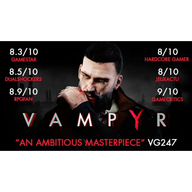 ✅ Vampyr  ✅Steam Global Key + Бонус