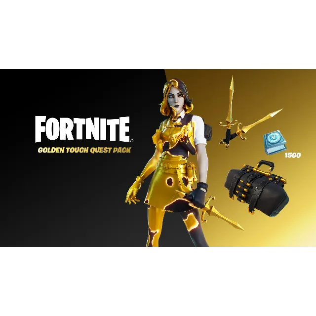 ✅Fortnite🔥⚡️Набор «Золотые руки» + 1500 В-баксов⚡️🔥✅