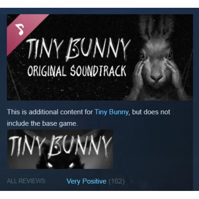 🎶Tiny Bunny/Зайчик: Full Soundtrack {Steam Key/Global}