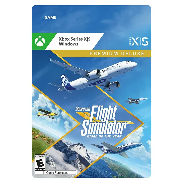 ✅ Microsoft Flight Simulator 2020 Premium Deluxe XBOX